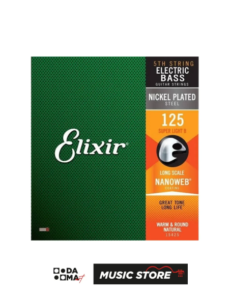 ELİXİR 125 TEK BAS GİTAR TELİ 15425