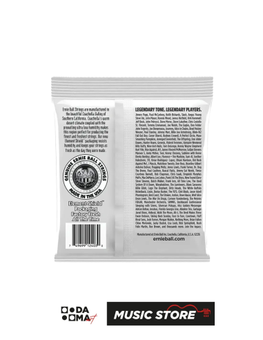 [P02403] ERNIE BALL ERNESTO PALLA CLEAR SİLVER NYLON KLASİK GİTAR TELİ