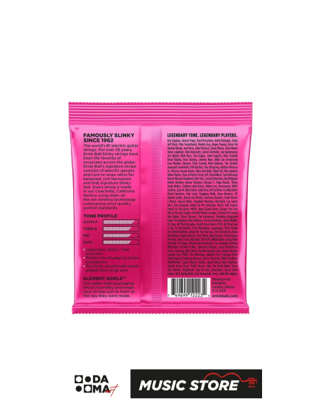 ERNIE BALL SUPER SLINKY 09-42 NICEL ELEKTRO GİTAR TELİ