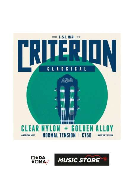 LA BELLA C750 KLASİK GİTAR TAKIM TEL