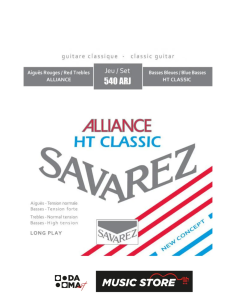SAVAREZ 540 J ALLIANCE HT CLASSIC MIXED TENSION KLASİK GİTAR TELİ