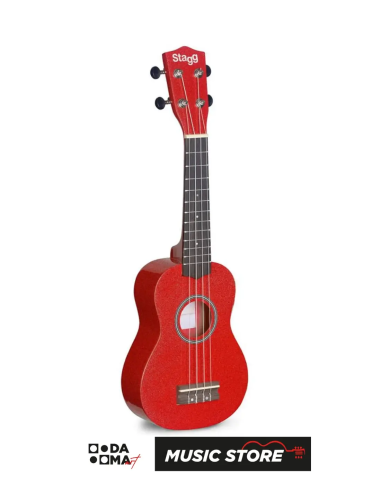 Stagg Soprano Ukulele US-RED