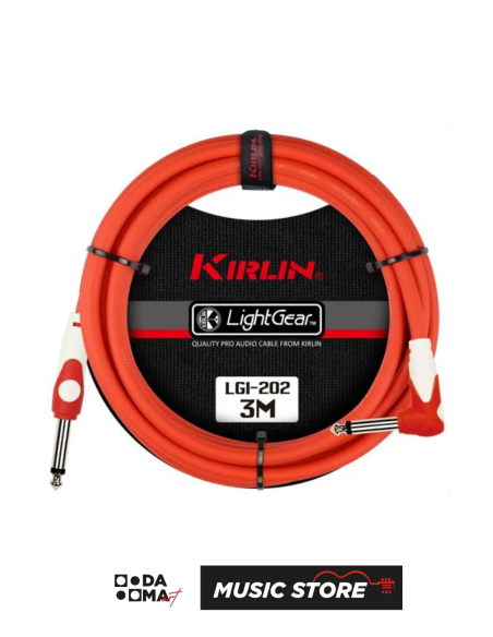 Kirlin Enstrüman Kablosu LGI-202 3 Metre Kırmızı