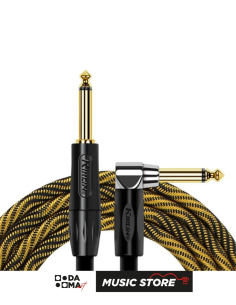 Kirlin Enstrüman Kablosu IWB-202BFGL-3 Metre Sarı Siyah 2