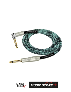 Kirlin Enstrüman Kablosu IWB-201BFG-6 Metre Turkuaz Siyah 2