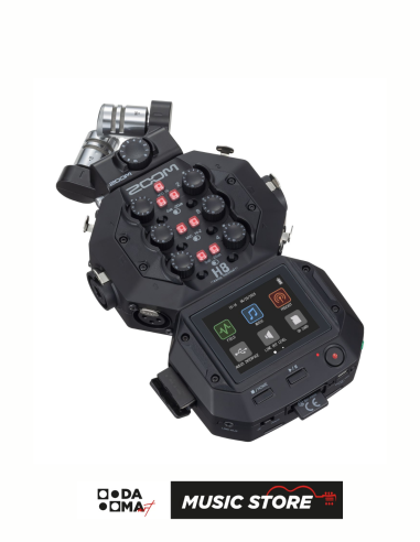 Zoom H8 Handy Recorder – 12-Track Portable Recording System