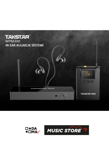 Takstar Kablosuz Kulak İçi Monitör Sistemi WPM-300