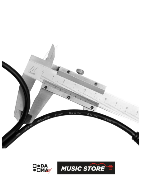 Valler Stereo Ses Kablosu VGRCA3 3 Metre Siyah