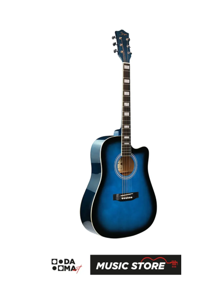 Smiger GA-H16 BL Acoustic Guitar - Blue