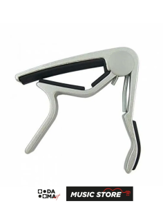 KOZMOS KS-CP07BKC KLASİK GİTAR KAPO GÜMÜŞ