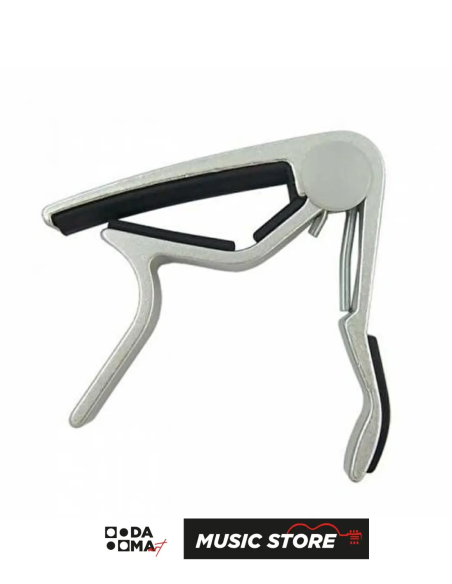 KOZMOS KS-CP07BKC KLASİK GİTAR KAPO GÜMÜŞ