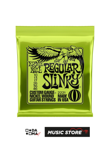 ERNIE BALL REGULER SLINKY 10-46 NICKEL ELEKTRO GİTAR TELİ