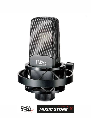 Takstar TAK55 Profesyonel Kondenser Stüdyo Kayıt Mikrofon Seti – Shock Mount ve Pop Filtre Dahil
