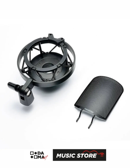 Takstar TAK55 Profesyonel Kondenser Stüdyo Kayıt Mikrofon Seti – Shock Mount ve Pop Filtre Dahil