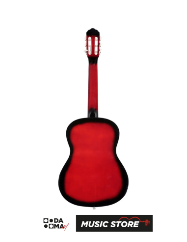 Gonzales 36" 3/4 Junior Klasik Gitar - Kırmızı