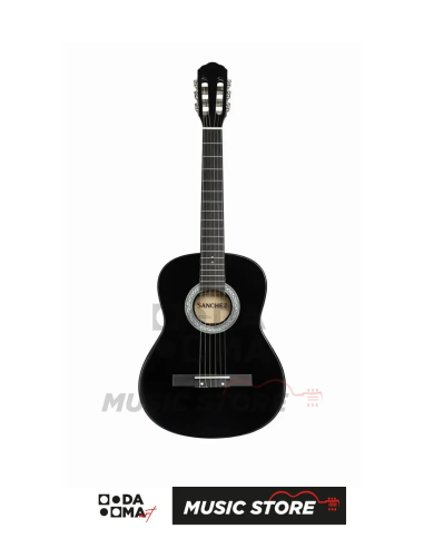 Sanchez 36" 3/4 Junior Klasik Gitar - Siyah
