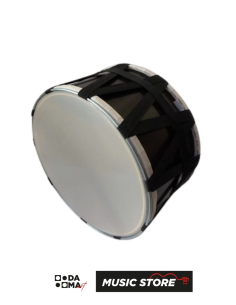 Adora 50 cm Rope-Tension Bass Drum – Dark Brown Black Rope