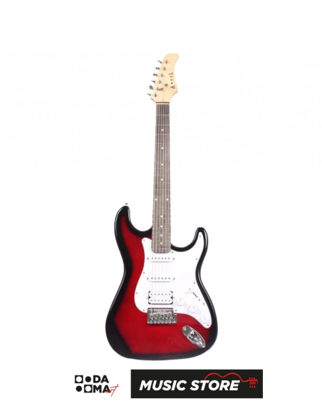 Angel AEG100 Electric Guitar - Red