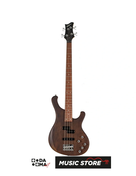New Orleans WAB250 Active Electric Bass Guitar - 4 String - Natural