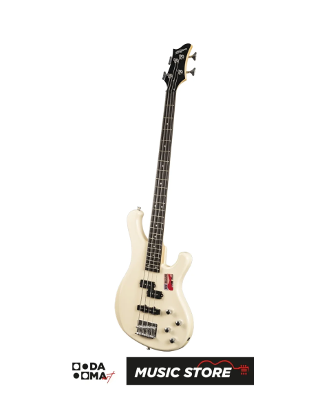 New Orleans NB120 Bass Guitar - 4 String - Vintage White