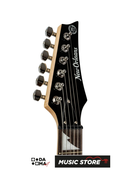 New Orleans Force SV HSH Elektro Gitar - Gümüş Gri