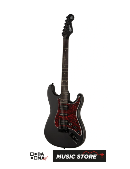 New Orleans VEGA MX HSH Elektro Gitar - Mat Siyah