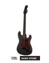 New Orleans VEGA MX HSH Electric Guitar - Matte Black
