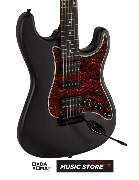 New Orleans VEGA MX HSH Elektro Gitar - Mat Siyah