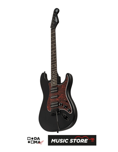 New Orleans VEGA MX HSH Electric Guitar - Matte Black