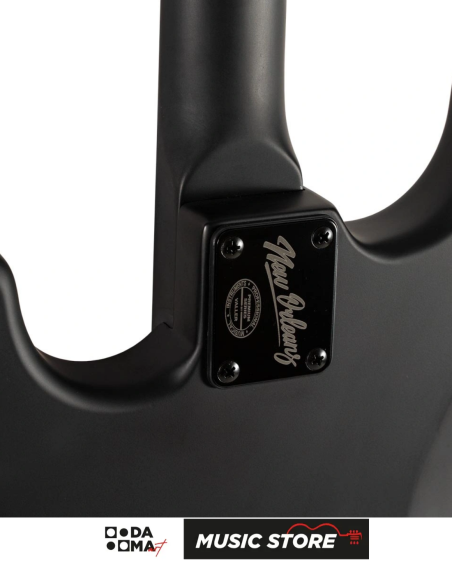 New Orleans VEGA MX HSH Elektro Gitar - Mat Siyah