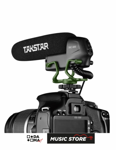 Takstar SGC-600 DSLR Compatible Shotgun Condenser Microphone