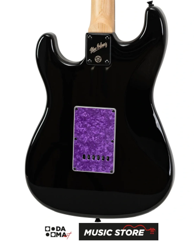 New Orleans VEGA PR HSH Electric Guitar - Black & Purple