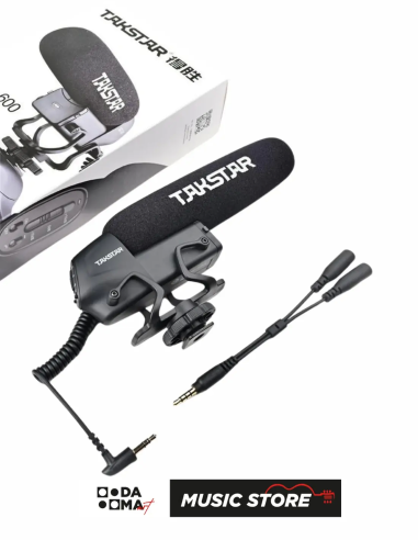 Takstar SGC-600 DSLR Uyumlu Shotgun Kondenser Mikrofon