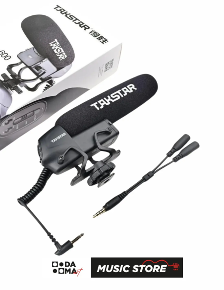 Takstar SGC-600 DSLR Compatible Shotgun Condenser Microphone
