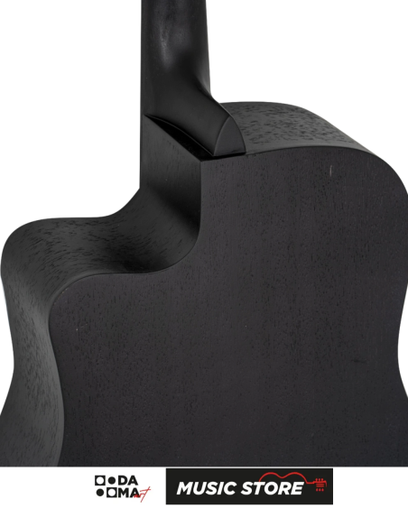 Valler AG240 BK Acoustic Guitar - Black