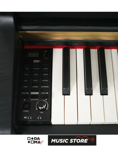 ShallReich SRP-175 Digital Piano - Black