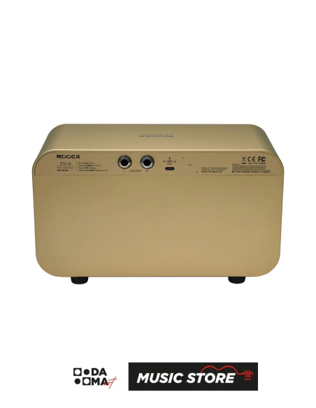 Mooer F15i Li Imperial Gold Умный Гитарный Усилитель С Аккумулятором