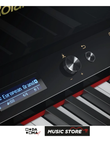 Roland LX-708 Digital Piano - Charcoal Black
