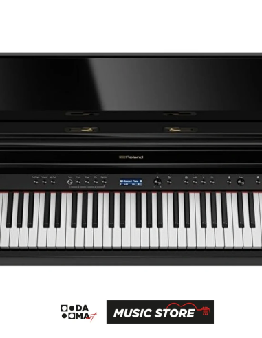 Roland HP-704 Dijital Piyano - Parlak Siyah