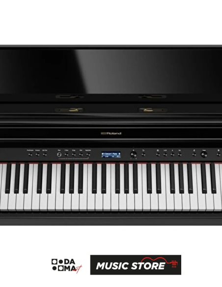 Roland HP-704 Dijital Piyano - Parlak Siyah