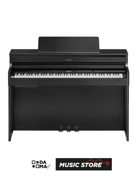 Roland HP-704 Digital Piano - Charcoal Black