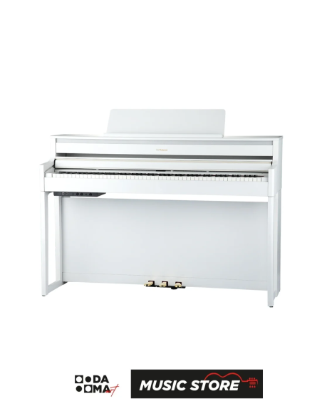 Roland HP-704 Digital Piano - White