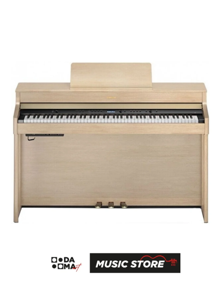 Roland HP-704 Digital Piano - Light Oak