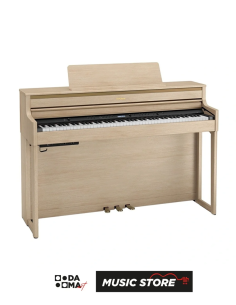 Roland HP-704 Digital Piano - Light Oak 2