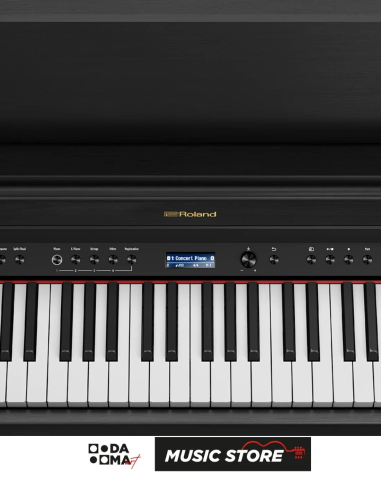 Roland HP-702 Dijital Piyano - Mat Siyah