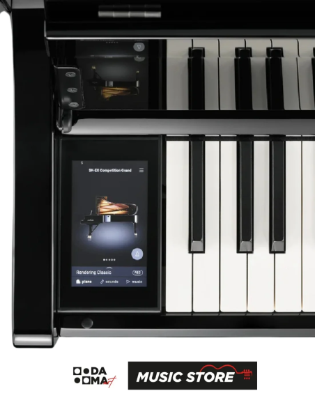 Kawai CA-701 Dijital Piyano - Parlak Siyah