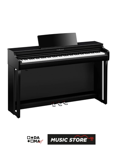 Yamaha CLP-825 Dijital Piyano - Parlak Siyah