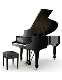 STEINWAY & SONS O-180 Spirio Kuyruklu Piyano - Parlak Siyah