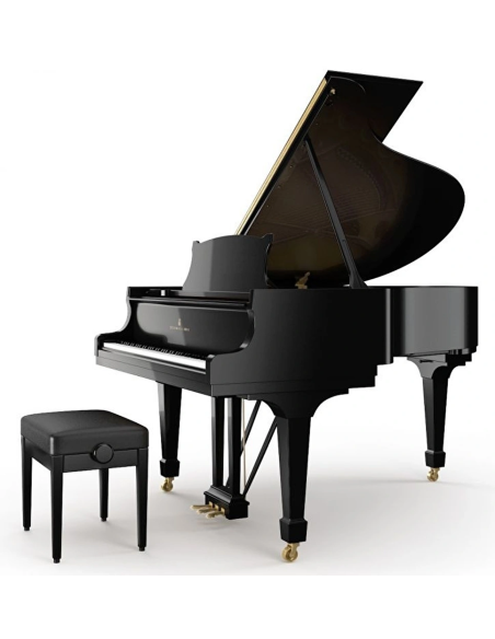 STEINWAY & SONS O-180 Spirio Kuyruklu Piyano - Parlak Siyah