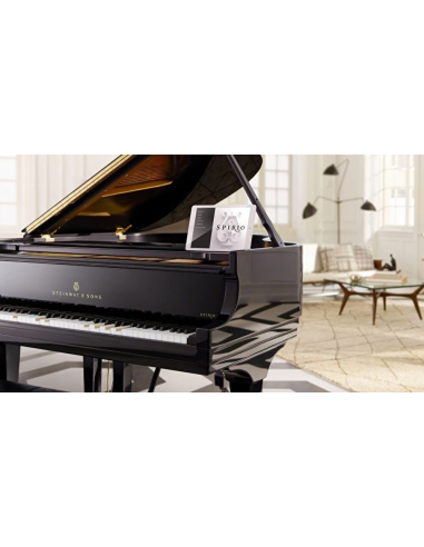 STEINWAY & SONS O-180 Spirio Kuyruklu Piyano - Parlak Siyah